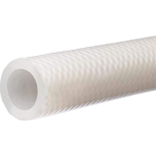 Value Collection - 1" ID x 1-3/8" OD, 2' Long, Silicone Reinforced (3A) Tube - Clear, 360 Max psi, -100 to 440°F - Makers Industrial Supply