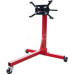 Big Red - Jack Stands & Tripods; Jack Stand Type: Engine Stand ; Load Capacity (Lb.): 750.000 ; Load Capacity (Ton): 3/8 (Inch); Minimum Height (Inch): 30-1/2 ; Maximum Height (Inch): 30-1/2 ; Additional Information: (4) Adjustable Arms; 360 Degree Rotat - Exact Industrial Supply