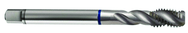 5/16-24 2B 3-Flute Cobalt Blue Ring Semi-Bottoming 40 degree Spiral Flute Tap-Bright - Makers Industrial Supply