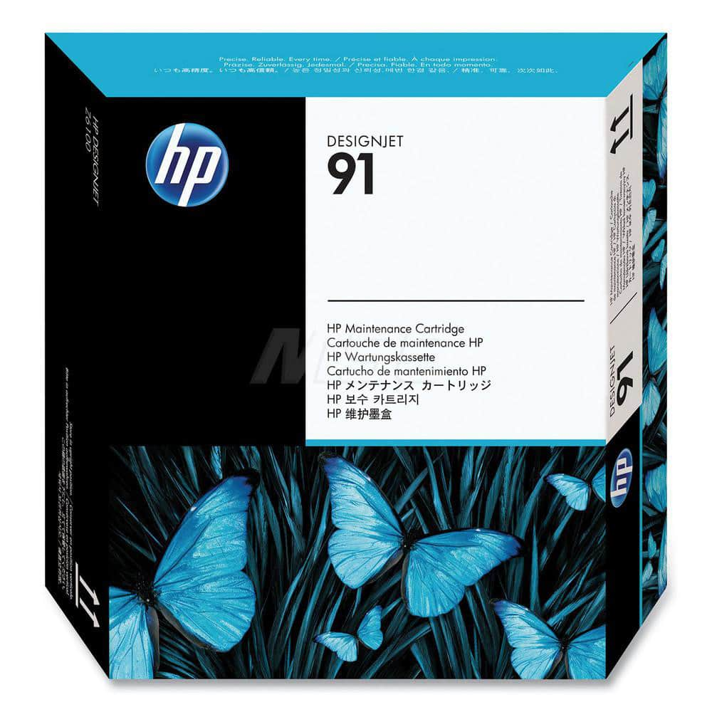 Hewlett-Packard - Office Machine Supplies & Accessories; Office Machine/Equipment Accessory Type: Maintenance Cartridge ; For Use With: HP DesignJet Z6100; 91; Series - Exact Industrial Supply