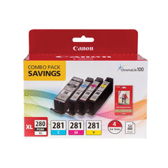 Canon - Office Machine Supplies & Accessories; Office Machine/Equipment Accessory Type: Ink ; For Use With: PIXMA TS9120 Gray Wireless; PIXMA TS6220 White Wireless; PIXMA TS8320 Black; PIXMA TS8120 Black Wireless; PIXMA TS9120 Gold Wireless; PIXMA TS8320 - Exact Industrial Supply