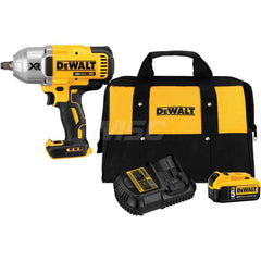 Cordless Impact Wrench: 20V, 1/2″ Drive, 0 to 2,400 BPM, 1,900 RPM 700 ft-lb, 1 20V MAX Battery Included, DCB101