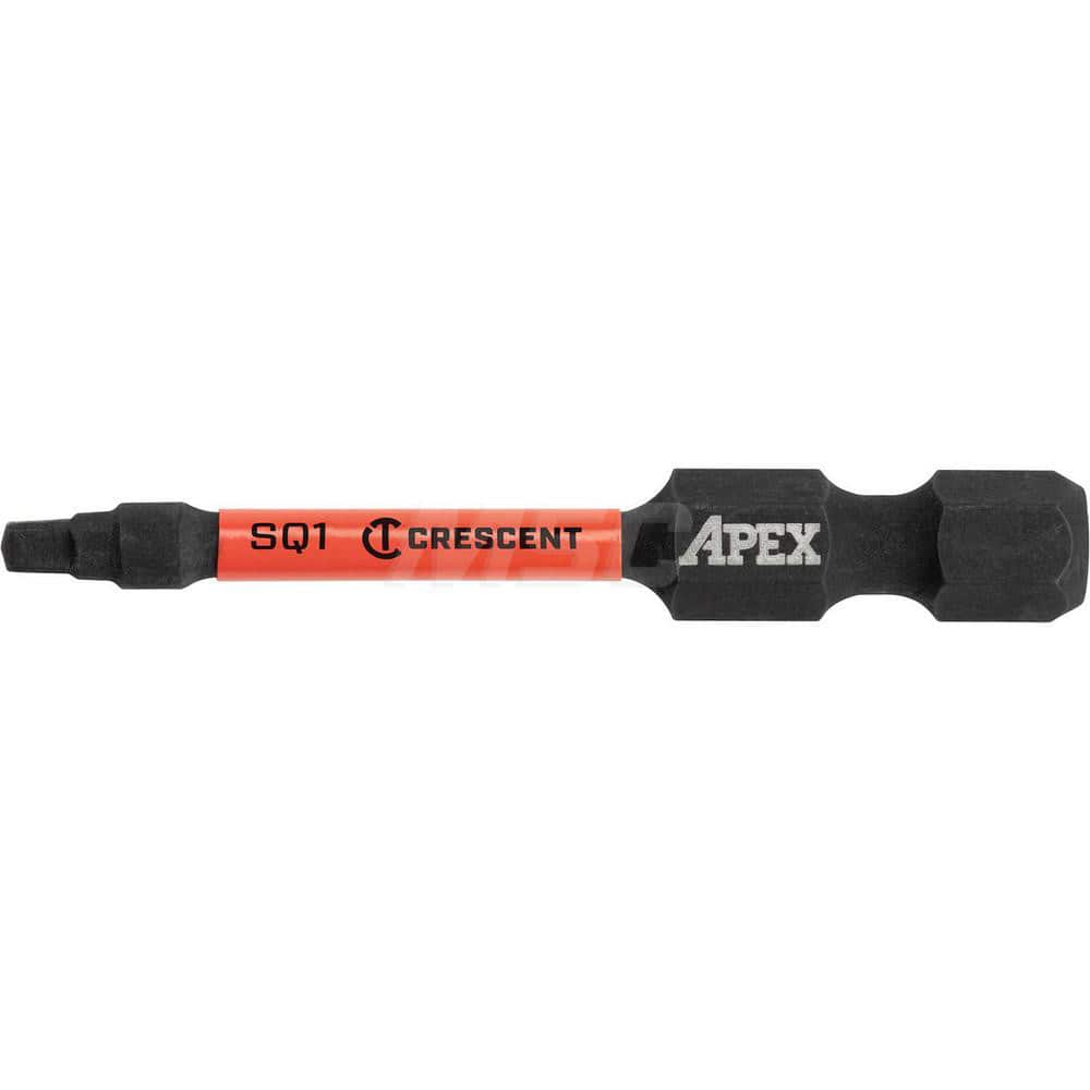 Crescent - Specialty Screwdriver Bits; Style: Impact Power Bit ; Overall Length Range: 1" - Exact Industrial Supply