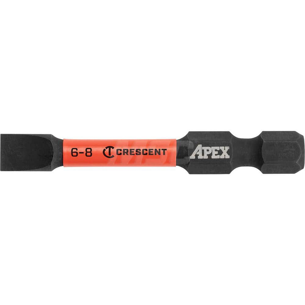 Crescent - Specialty Screwdriver Bits; Style: Impact Power Bit ; Overall Length Range: 1" - Exact Industrial Supply