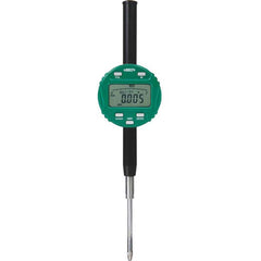 Insize USA LLC - Electronic Drop Indicators; Minimum Measurement (Decimal Inch): 0 ; Minimum Measurement (Inch): 0 ; Minimum Measurement (mm): 0 ; Maximum Measurement (mm): 50.80 ; Maximum Measurement (Decimal Inch): 2.0000 ; Resolution (Decimal Inch): 0 - Exact Industrial Supply