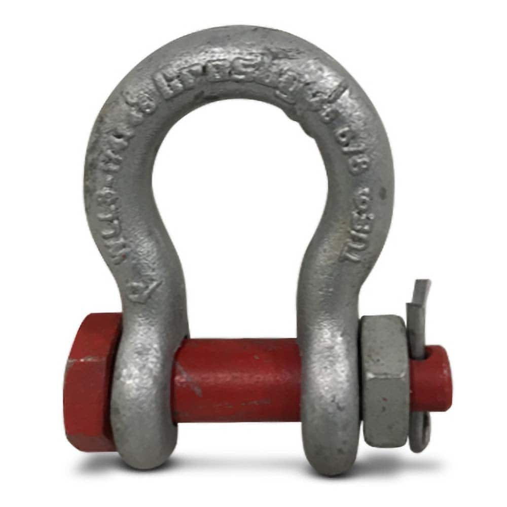 MSI - Scale Scoops, Scale Calibration Masses & Scale Accessories; Type: Shackle Anchor ; For Use With: MSI 7300 ; Capacity (Lb.): 6500.00 ; Material: Steel - Exact Industrial Supply