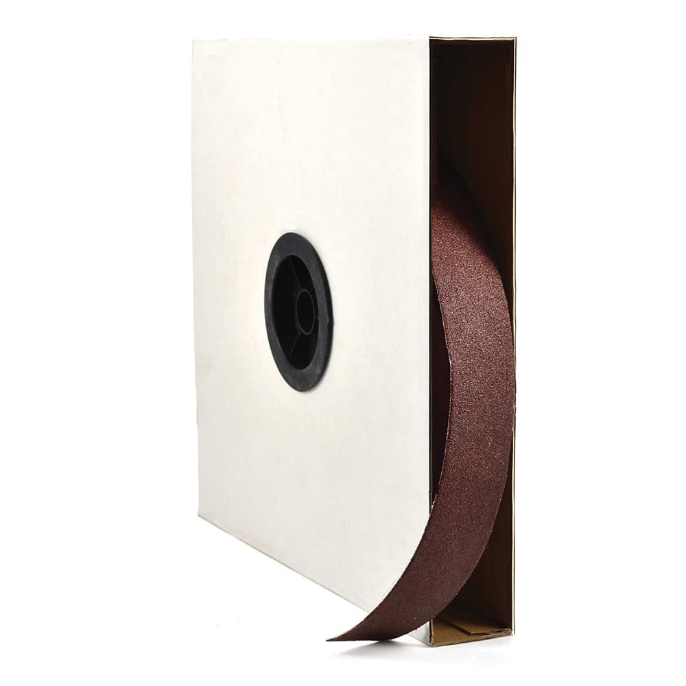 Superior Abrasives - Shop Rolls; Abrasive Material: Aluminum Oxide ; Roll Width (Inch): 1-1/2 ; Roll Length (yd): 50.00 ; Grit: 60 ; Backing Material: Cloth ; Backing Weight: J - Exact Industrial Supply