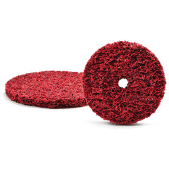 Superior Abrasives - 6 x 1/2" Extra Coarse Ceramic Deburring Disc - Exact Industrial Supply