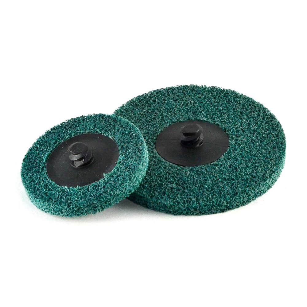 Superior Abrasives - Quick Change Discs; Disc Diameter (Inch): 3 ; Attaching System: Type R ; Abrasive Type: Non-Woven ; Abrasive Material: Silicon Carbide ; Grade: Very Fine ; Backing Material: Nylon Web - Exact Industrial Supply