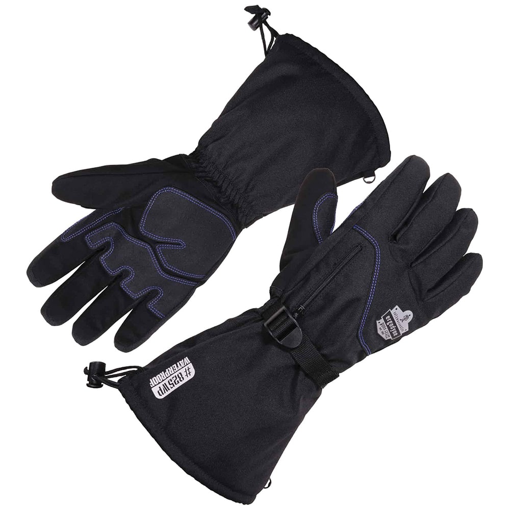 Ergodyne - Work & General Purpose Gloves; Material Type: Thinsulate ; Application: Cold Storage; Refrigeration; Mining; Freezer Work; Service Tech Work; Construction ; Coated Area: Palm & Fingertips ; Women's Size: X-Large ; Men's Size: X-Large ; Hand: P - Exact Industrial Supply