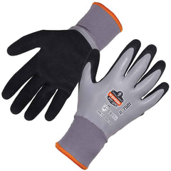 Ergodyne - Work & General Purpose Gloves; Material Type: Polyester ; Application: Material Handling; Construction ; Coated Area: Fully Coated ; Women's Size: Small ; Men's Size: Small ; Hand: Pair - Exact Industrial Supply