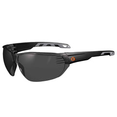 Ergodyne - Safety Glasses; Type: Safety ; Lens Color Family: Gray ; Lens Color: Smoke ; Lens Coating: Anti-Fog; Scratch Resistant ; Frame Style: Frameless ; Metal Frame: No - Exact Industrial Supply