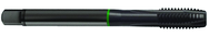 42377 2B 4-Flute Cobalt Green Ring Spiral Point Plug Tap-Black Oxide - Makers Industrial Supply