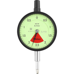 Dial Drop Indicator: 0 to 4″ Range, 2-0-2 Dial Reading Lug Back