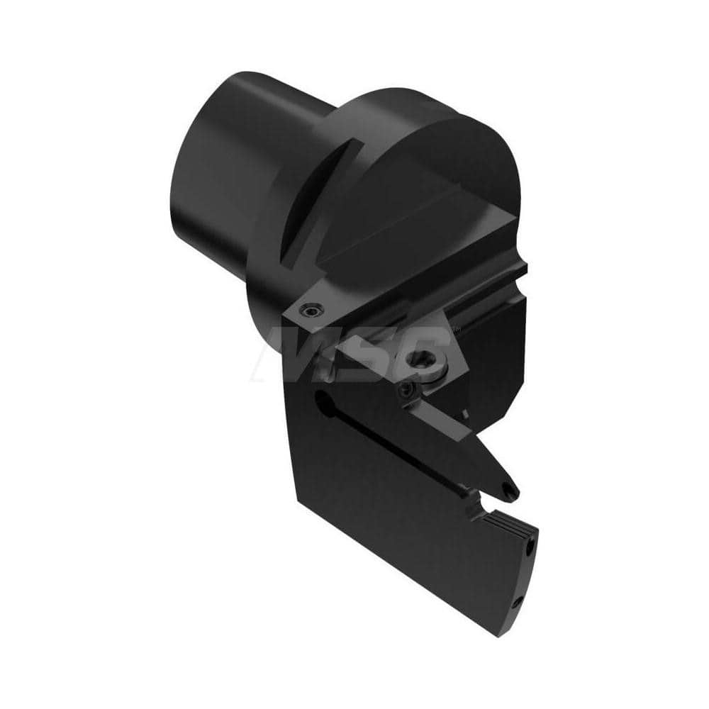 Modular Grooving Head: Left Hand, Cutting Head, System Size C6, Uses LC.. Size 1604 Inserts 0.945″ Max Depth of Cut, Through Coolant, Series C6-CFOL-45080-04-JETI