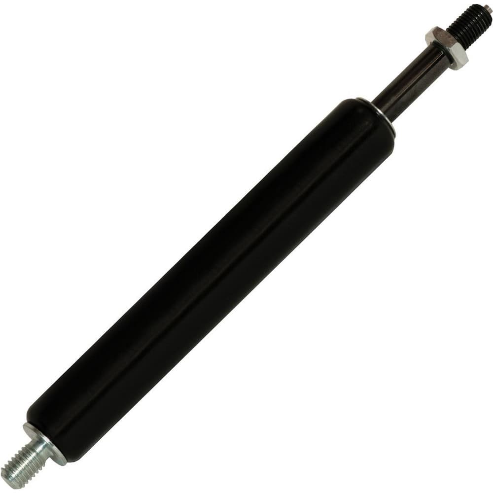 Hydraulic Dampers & Gas Springs; Fitting Type: None; Material: Steel; Extended Length: 24.00; Load Capacity: 450 N; 100 lb; Rod Diameter (Decimal Inch): 10 mm; Tube Diameter: 19.000; End Fitting Connection: Threaded End; Compressed Length: 389 mm; Extensi