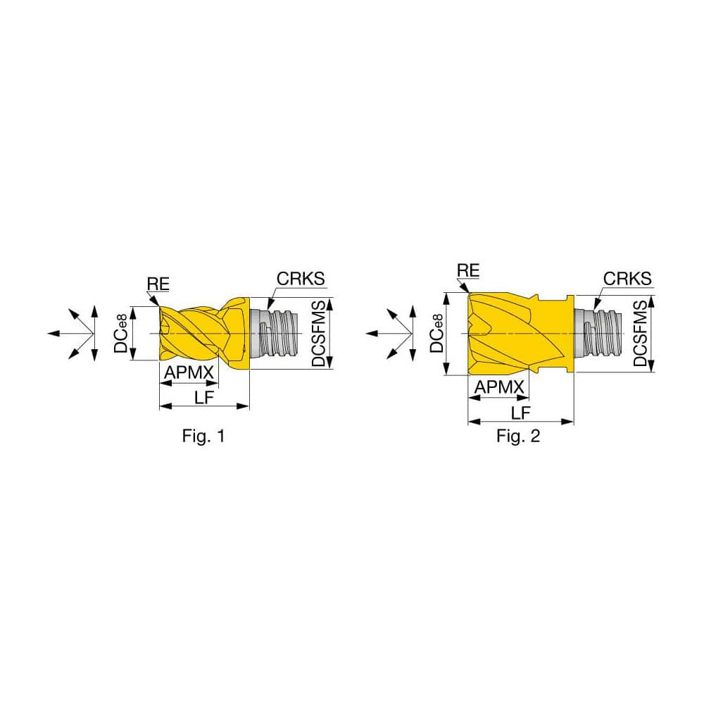 Roughing & Finishing End Mills; Mill Diameter (Decimal Inch): 0.2362; Mill Diameter (mm): 6.00; End Type: Square; Number of Flutes: 4; Material: Solid Carbide; Finish/Coating: TiAlN; Length of Cut (mm): 5.0000; Length of Cut (Decimal Inch): 0.1969; Overal