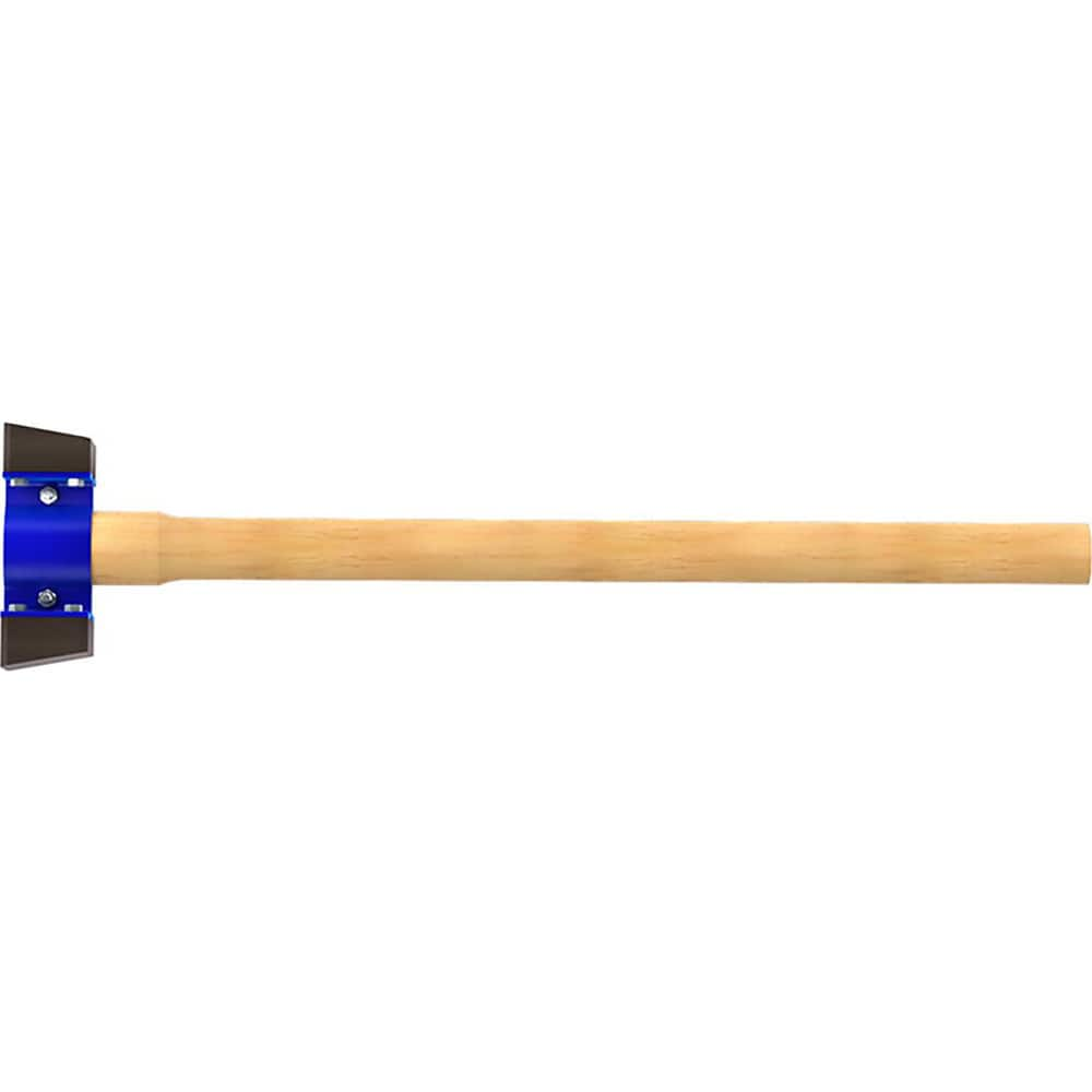 Dead Blow Hammers; Head Weight (Lb): 6.000; Head Weight Range: 26 oz. and Larger; Head Material: Rubber; Overall Length Range: 36″ - 47.9″; Handle Material: Wood; Head Color: Blue; Black; Overall Length (Inch): 38.0000