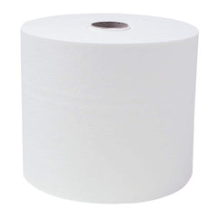 Shop Towel/Industrial Wipes: Jumbo Roll, White