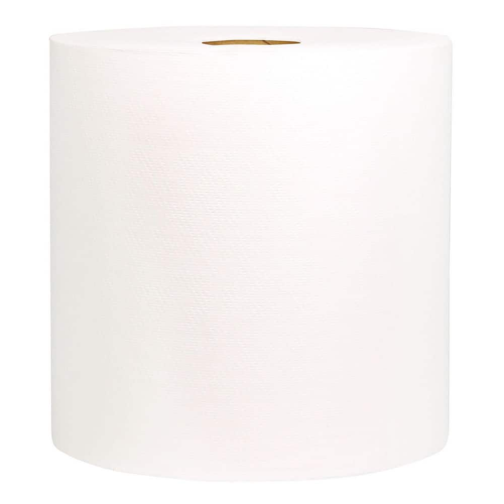 Shop Towel/Industrial Wipes: Jumbo Roll, White