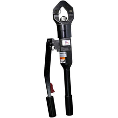 Burndy - Power Crimpers; Crimping Force (Lb.): 22000 ; Crimping Capacity (Wire): 6-1000 kcmil Copper; 6-750 kcmil Aluminum ; Handle Type: Comfort Grip - Exact Industrial Supply