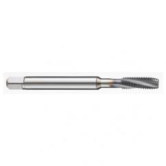 4-40 2BX 3-Flute PM Cobalt Semi-Bottoming 10 degree Spiral Flute Tap-TiAlN - Makers Industrial Supply