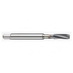 4-48 2BX 3-Flute PM Cobalt Semi-Bottoming 10 degree Spiral Flute Tap-TiAlN - Makers Industrial Supply