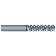 Eliminator - Square End Mills; Mill Diameter (Inch): 1/2 ; Mill Diameter (Decimal Inch): 0.5000 ; Number of Flutes: 7 ; Length of Cut (Inch): 2 ; Material: Solid Carbide ; Finish/Coating: AlCrN - Exact Industrial Supply