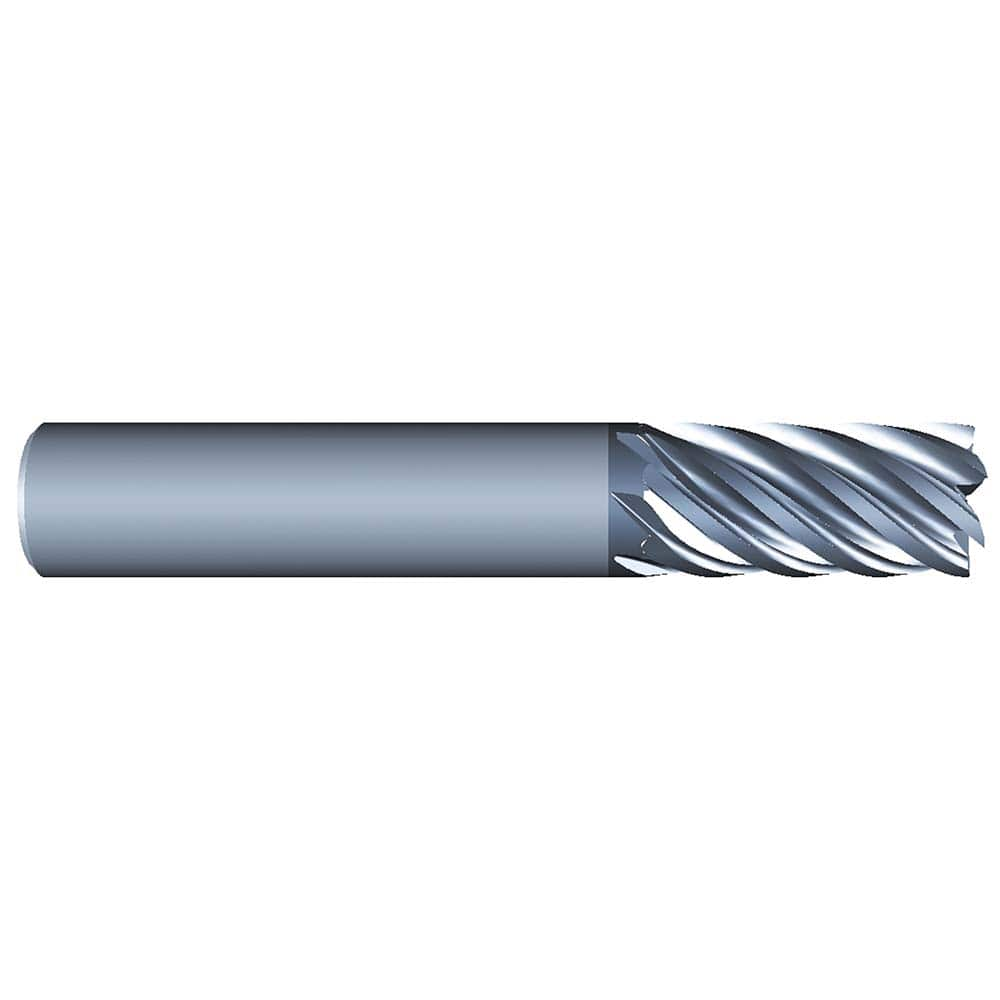 Eliminator - Square End Mills; Mill Diameter (Inch): 3/16 ; Mill Diameter (Decimal Inch): 0.1875 ; Number of Flutes: 7 ; Length of Cut (Inch): 5/8 ; Material: Solid Carbide ; Finish/Coating: AlCrN - Exact Industrial Supply