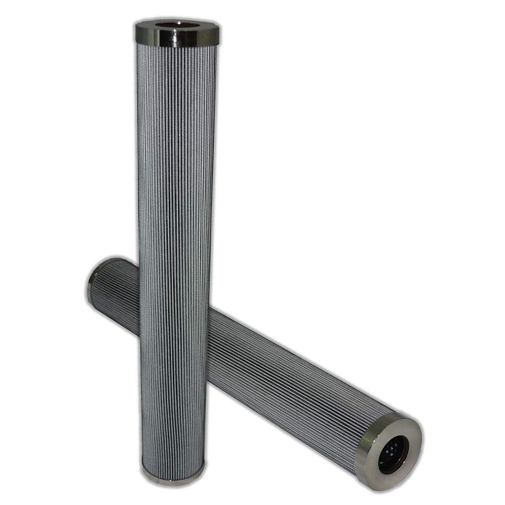 Replacement/Interchange Hydraulic Filter Element: Microglass, 10  µ