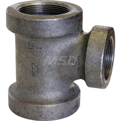 Black 90 ° Short Turn Ty: 2 x 2 x 1-1/2″, 0 psi, Threaded Cast Iron, Black Finish, Class 727