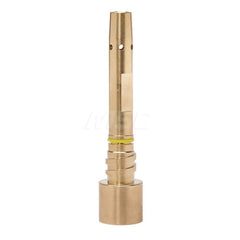 MIG Welder Gas Diffuser: Threaded 550A Max, Brass, Use with Magnum PRO Welding Gun