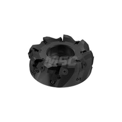 Indexable Chamfer & Angle Face Mills; Minimum Cutting Diameter (mm): 80.00; Maximum Cutting Diameter (mm): 94.50; Maximum Depth of Cut (mm): 12.00; Arbor Hole Diameter (mm): 27.00; Lead Angle: 60; Compatible Insert Size Code: SP..1906Z..R; Cutter Style: R