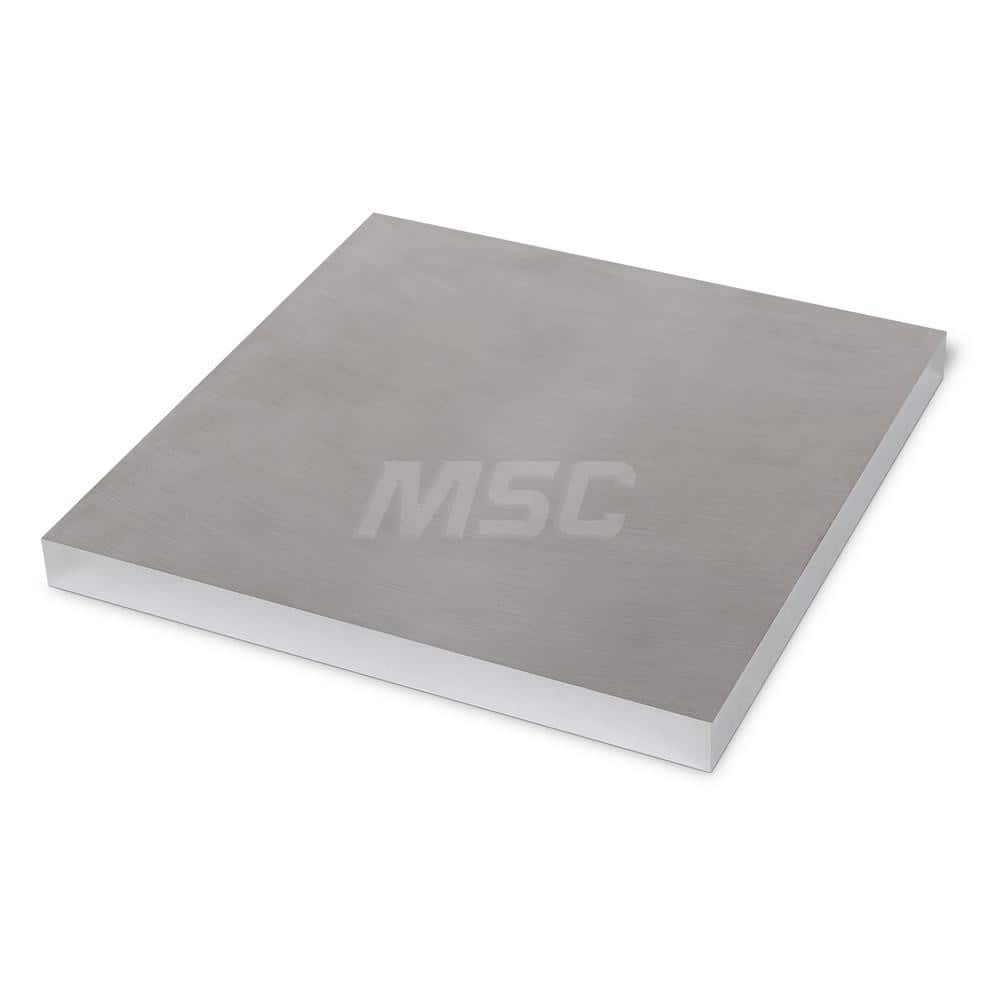 Precision Ground & Milled (6 Sides) Plate: 1″ x 9″ x 9″ 316 Stainless Steel