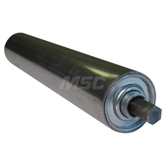 Roller Skids; Roller Material: Steel; Load Capacity: 587; Color: Chrome; Finish: Natural; Compatible Surface Type: Smooth; Roller Length: 51.0000 in; Roller Width: 2.6250; Roller Height: 2.625 in; Roller Diameter: 2.6250; Overall Height: 2.625 in; Overall