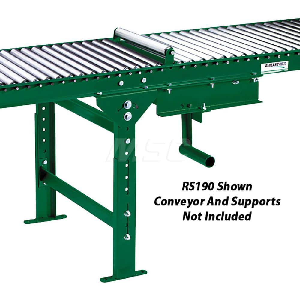 Conveyor Accessories; Type: Hand Operated Roller Stop; Width (Inch): 36; For Use With: Gravity conveyor of 1-3/8″ diameter roller with a 36″ BF; Overall Height: 5.3200 in; Material: Galvanized Steel; Overall Length (Inch): 13.25; Length: 13.25; Overall Le