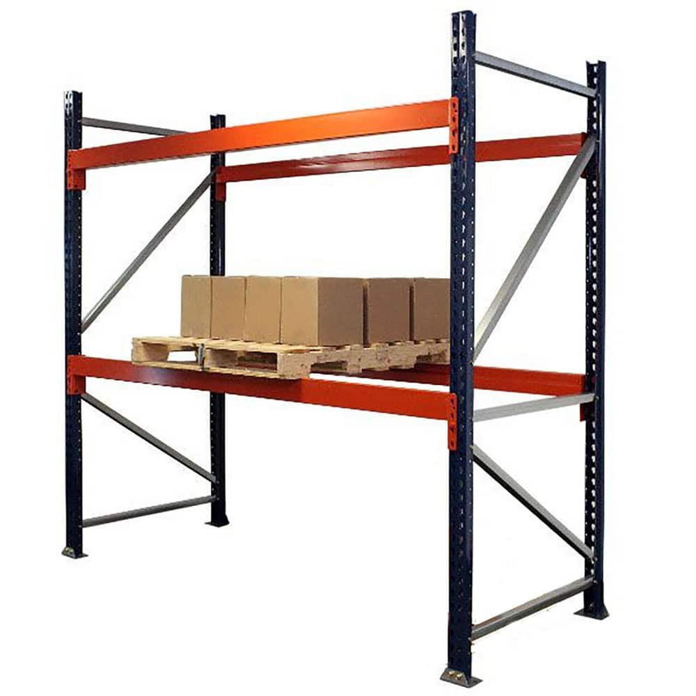 15 Gauge Steel Adjustable Shelving: 144″ Wide, 48″ Deep, 120″ High 2 Shelf, 6,250 lb Shelf Capacity