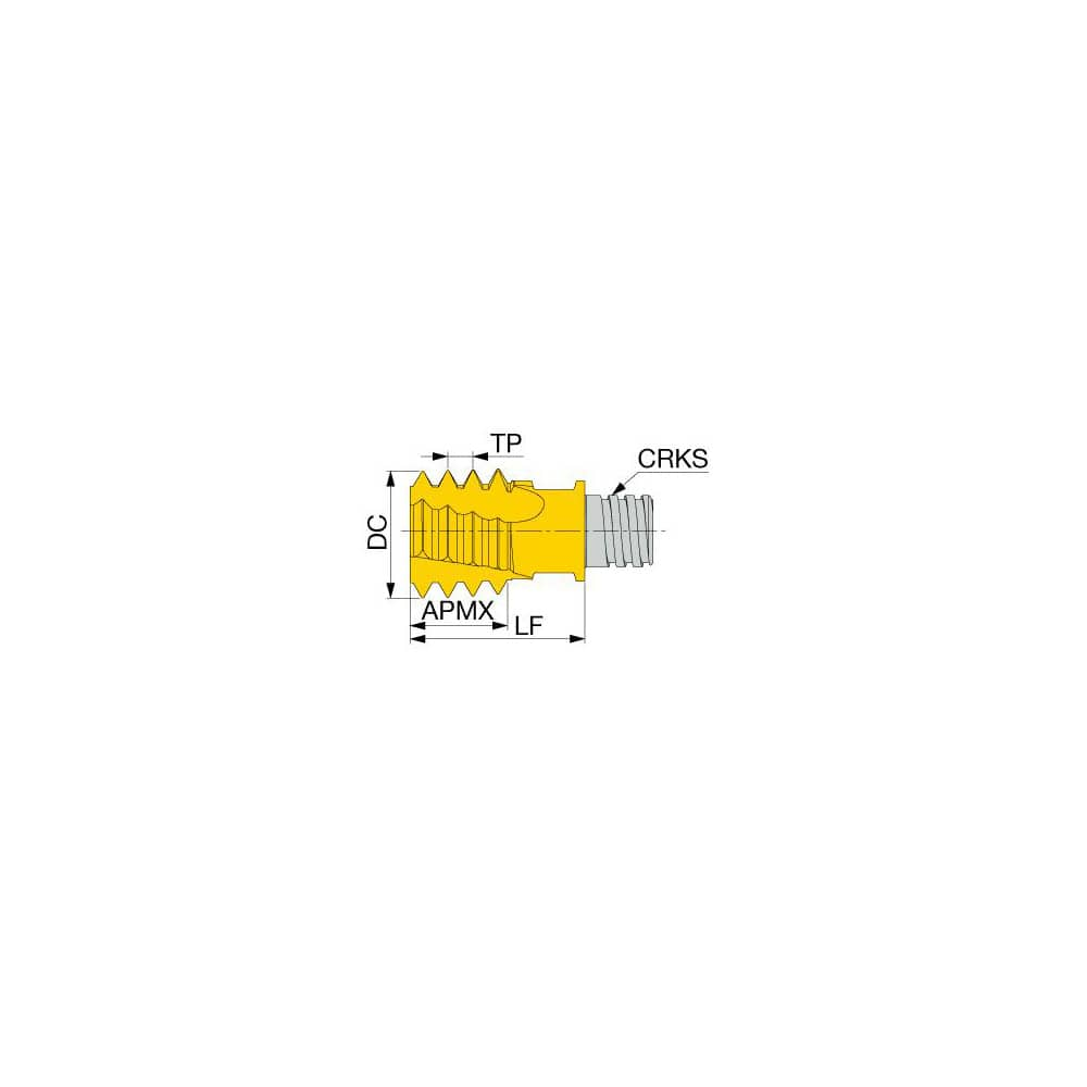 Milling Tip Inserts; Milling Tip Type: Thread Mill; Tool Material: Carbide; Manufacturer Grade: AH725; Insert Hand: Right Hand; Chipbreaker: None; Series: VMT; Coating Process: PVD; Primary Workpiece Material: Superalloy; Stainless Steel; Cast Iron; Titan