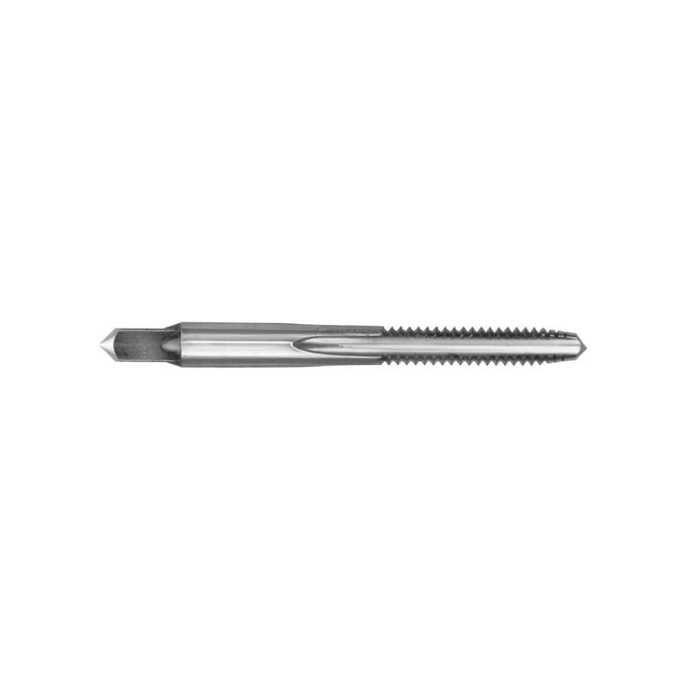 Straight Flutes Tap: 1/4, UNF, 4 Flutes, Plug, 3B, High Speed Steel, Chrome Finish 1″ Thread Length, 2-1/2″ OAL, Right Hand, H3