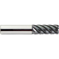 Square End Mills; Number Of Flutes: 7; End Mill Material: Solid Carbide; End Type: Single; Centercutting: Yes; Chipbreaker: No; Extended Reach: No; Shank Type: Straight; Flute Type: Helical