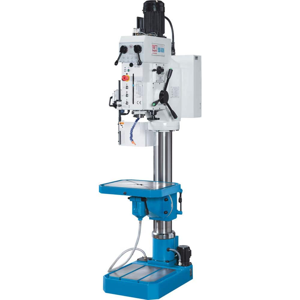 Floor & Bench Drill Presses; Drive Type: Geared Head; Stand Type: Floor; Swing Distance: 26 in; Machine Type: Drill Press; Spindle Speed Control: Geared Head; Phase: 3; Spindle Taper Size: 4MT; Spindle Taper Size: Morse Taper 4; Horse Power: 2; Minimum Sp