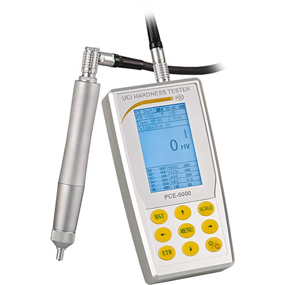 Bench Top Hardness Testers; Scale Type: Rockwell A; Rockwell B; Rockwell C; Vickers HV; Brinell HB; Tester Type: Portable Electronic Hardness Tester; Minimum Hardness: 37 HRB; 20 HRC; 59 HRA; Maximum Hardness: 67 HRC; 100 HRB; 85 HRA; Display Type: Digita