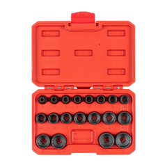 Socket Set: 19 Pc, 3/8″ Drive 12 Point, Manganese Phosphate Finish