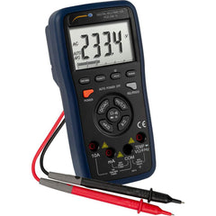 Multimeters; Multimeter Type: Digital; Measures: Voltage; Continuity; Current; Maximum DC Voltage: 1000; Maximum AC Voltage: 750; Cat Rating: CAT II