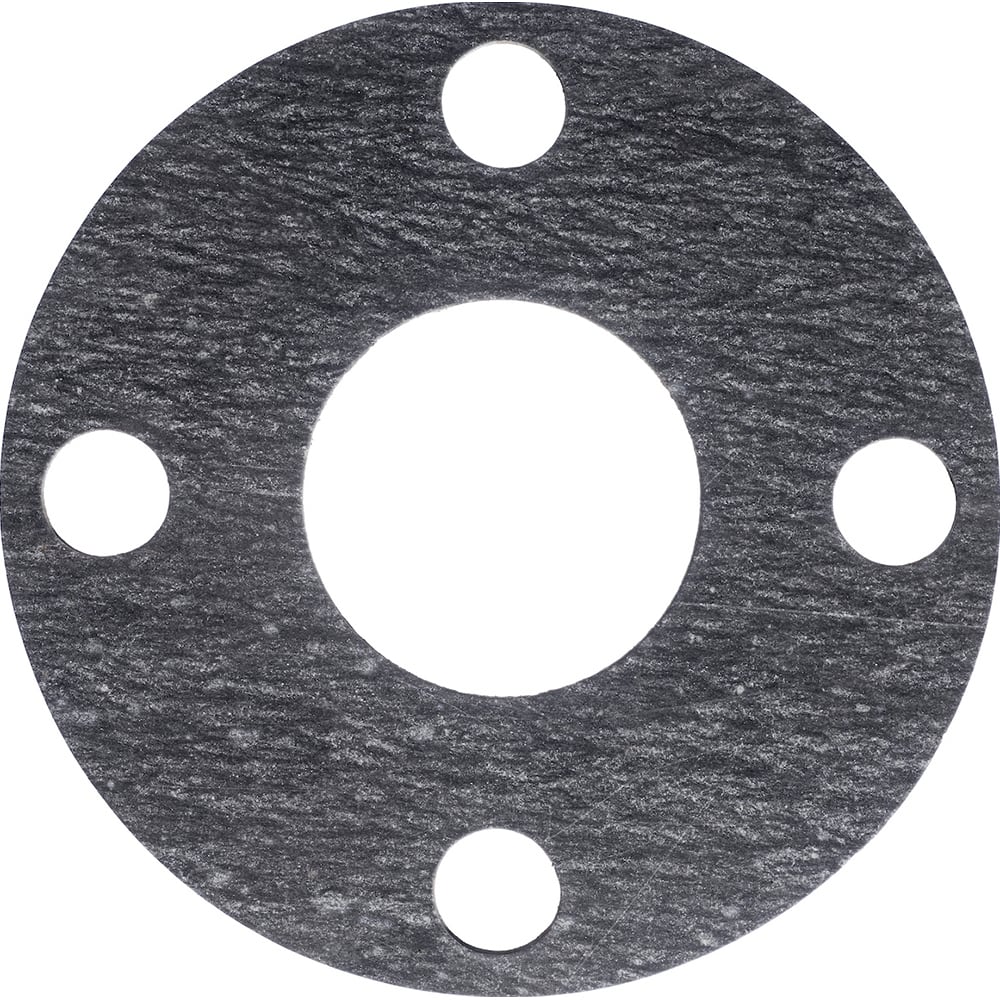 USA Sealing - Flange Gasketing; Nominal Pipe Size: 1-1/2 (Inch); Inside Diameter (Inch): 2 ; Thickness: 1/16 (Inch); Outside Diameter (Inch): 6-1/8 ; Material: Aramid with EPDM Binder ; Color: Dark Gray - Exact Industrial Supply