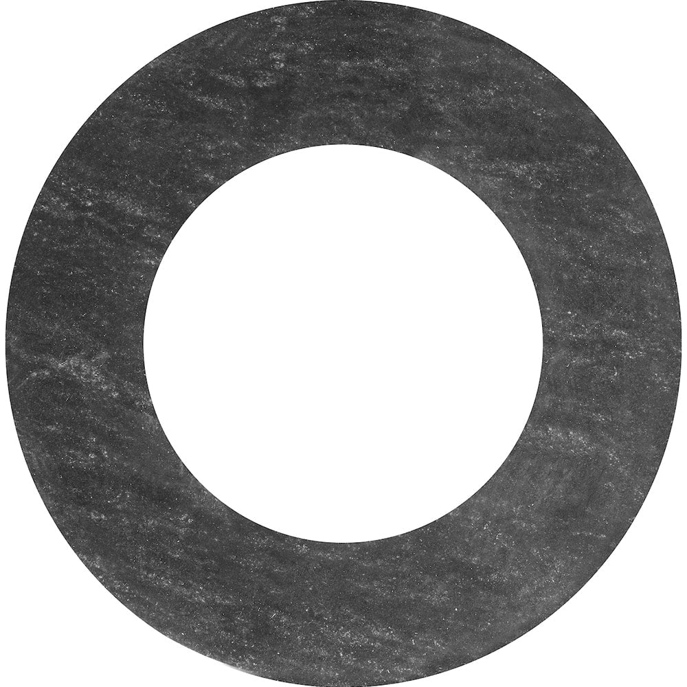 USA Sealing - Flange Gasketing; Nominal Pipe Size: 1-1/2 (Inch); Inside Diameter (Inch): 2 ; Thickness: 1/16 (Inch); Outside Diameter (Inch): 3-3/8 ; Material: Aramid with Neoprene Binder ; Color: Dark Gray - Exact Industrial Supply