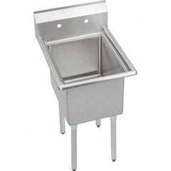 ELKAY - Stainless Steel Sinks Type: Scullery Sink Outside Length: 23 (Inch) - Makers Industrial Supply