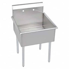 ELKAY - Stainless Steel Sinks Type: Scullery Sink Outside Length: 27 (Inch) - Makers Industrial Supply