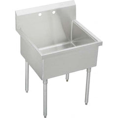 ELKAY - Stainless Steel Sinks Type: Scullery Sink Outside Length: 39 (Inch) - Makers Industrial Supply