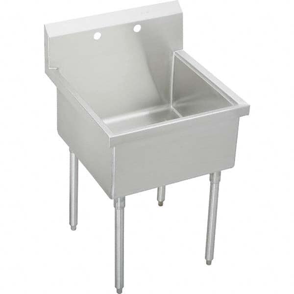 ELKAY - Stainless Steel Sinks Type: Scullery Sink Outside Length: 27 (Inch) - Makers Industrial Supply